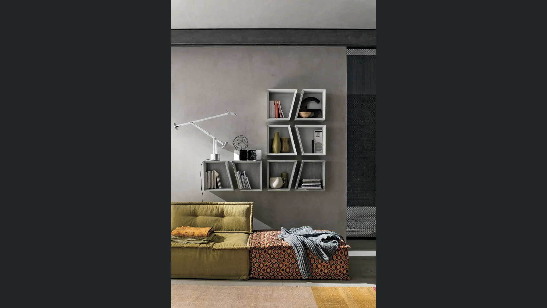 Mensole Corner in laminato di Target Point