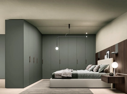 Armadio battente angolare Alterna SM2005 di Zalf