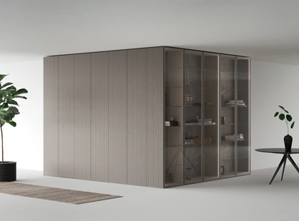 Armadio Freedhome con angolo esterno di Caccaro