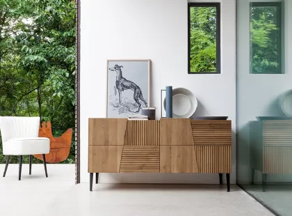 Comò Design in Rovere massello di Devina Nais