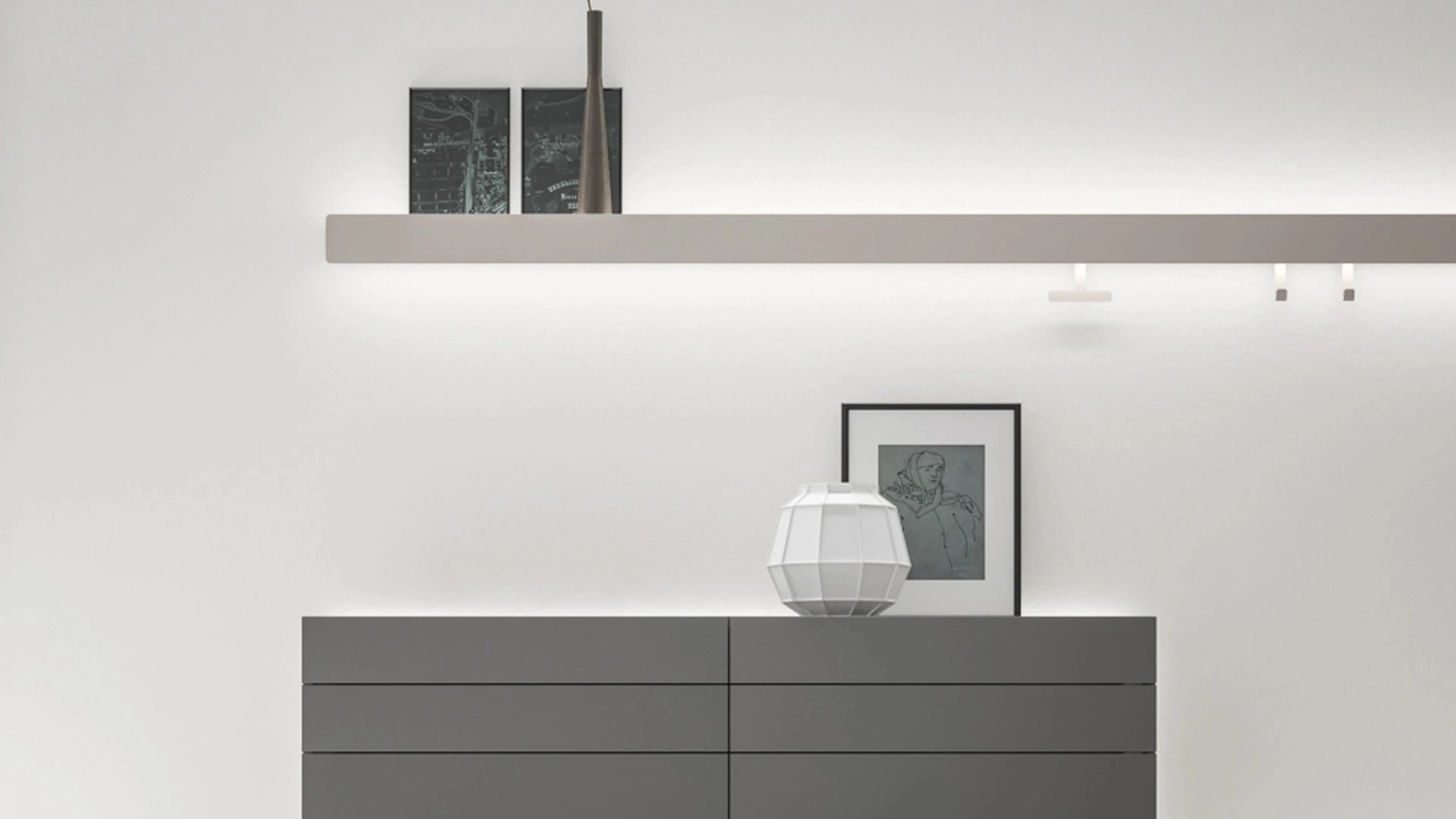 Comò sospeso Filnox di Caccaro