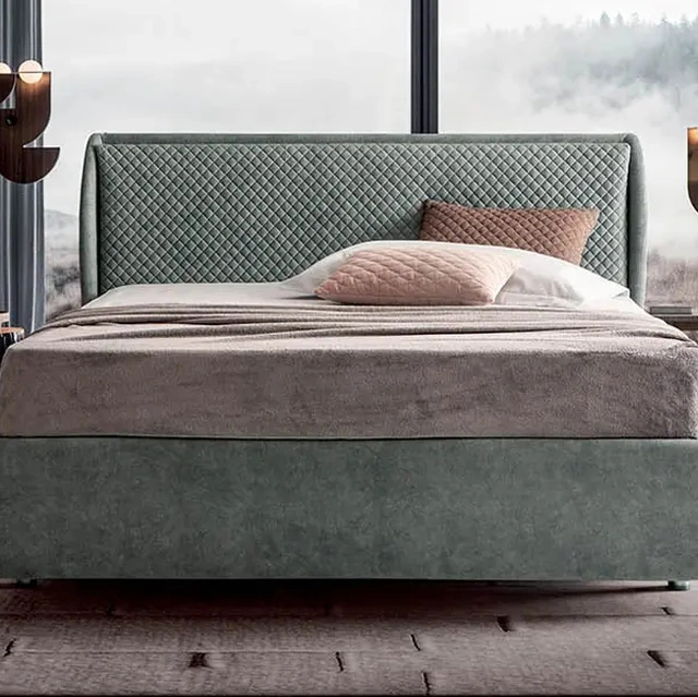 Letto imbottito Calipè di Rigosalotti