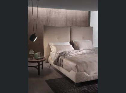 Letto in tessuto con testiera Designer Lift di Altrenotti