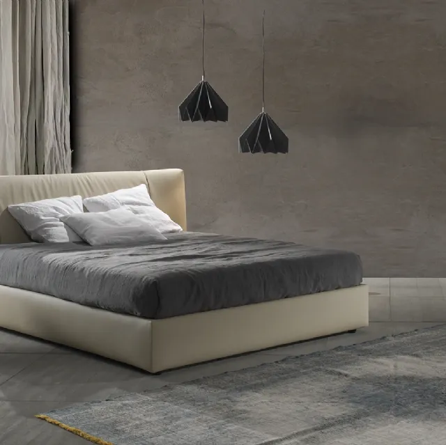 Letto in tessuto con contenitore Hug 28 di Excò