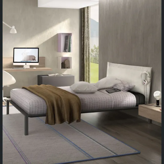 Letto singolo Corner di Zalf