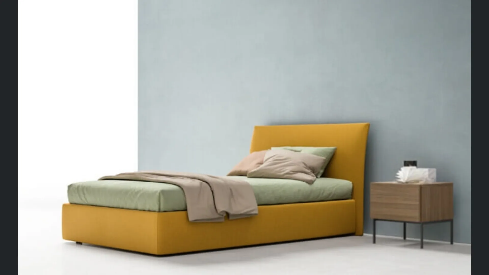 Letto singolo Slim di Zalf