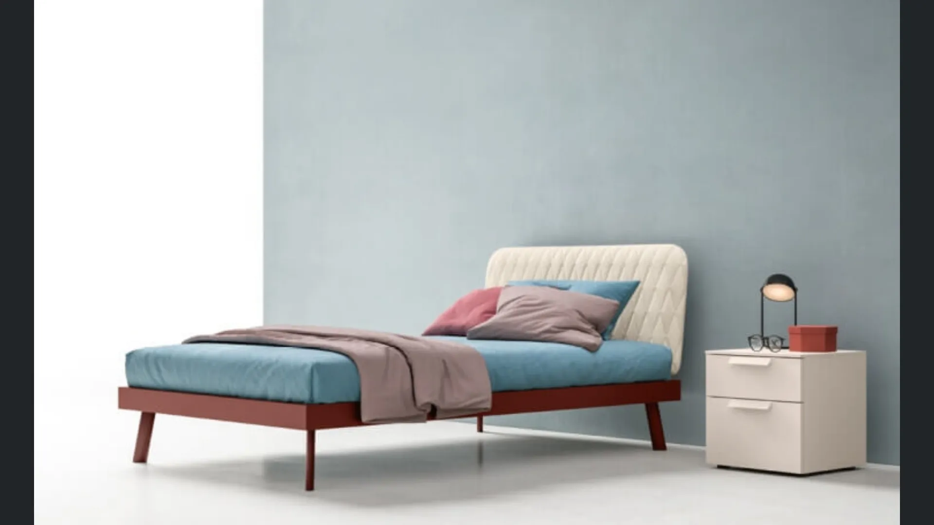 Letto singolo Wing di Zalf