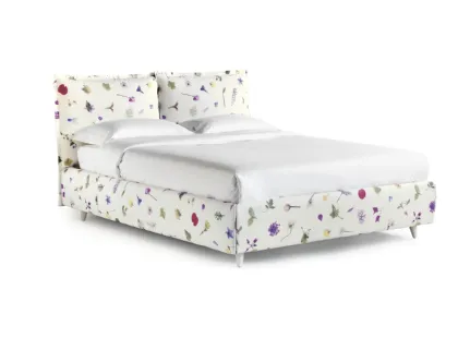 Letto in tessuto a fiori con contenitore So Wild di Noctis