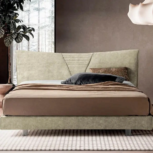 Letto in tessutoTulip di Rigosalotti