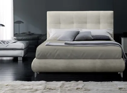 Letto con testiera trapuntata Urban New Cap di Altrenotti