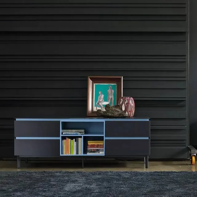 Madia Cosmopolitan Cristallo Blu di Bontempi
