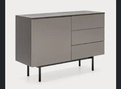 Madia in laccato opaco con top in nobilitato pietra piasentina Made CB6101 1 di Connubia