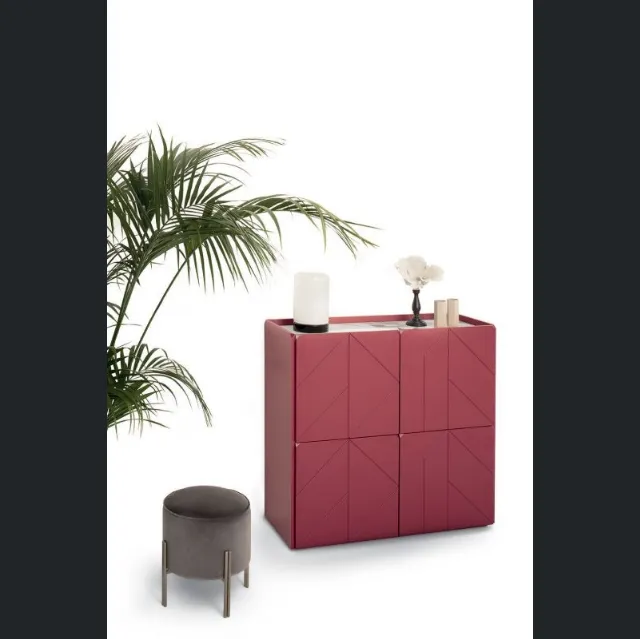 Madia Pica Legno Laccato Decorato 5 di Bontempi
