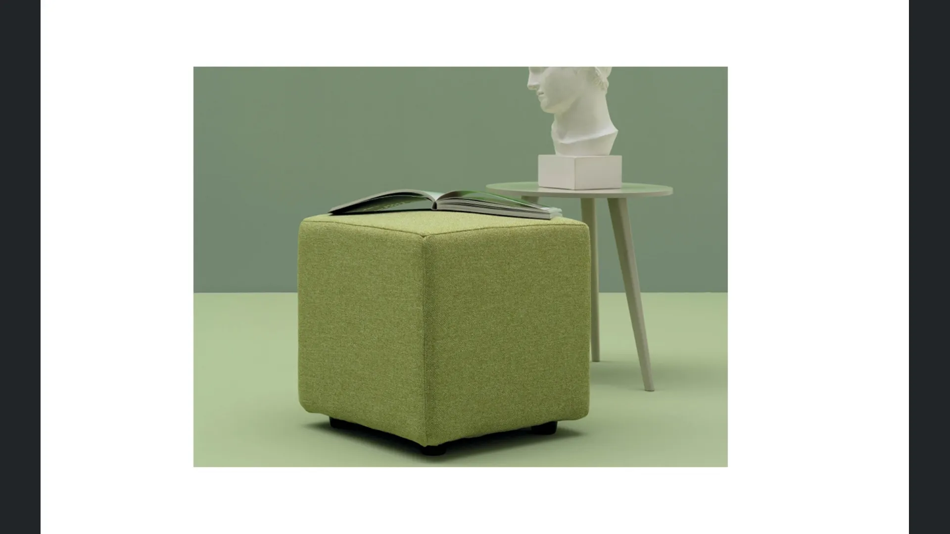 Pouf Cubo di Rigosalotti