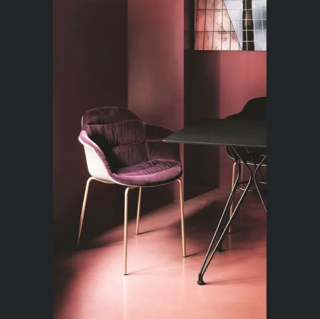 Sedia Mood Rivestita di Bontempi