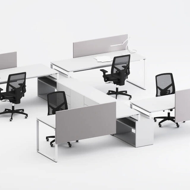 Scrivania operativa SM2572 di Zalf